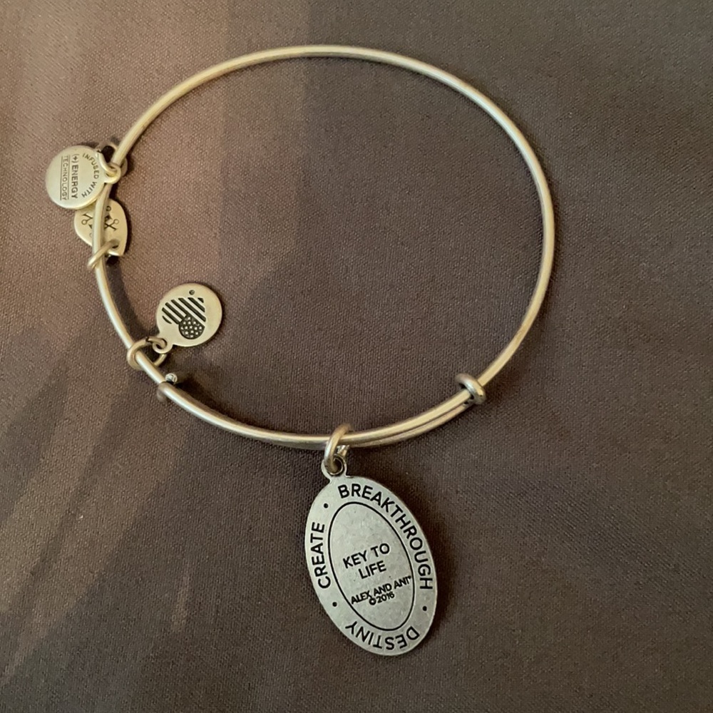 2016 Alex and Ani Key to Life bracelet - Picture 2 of 2